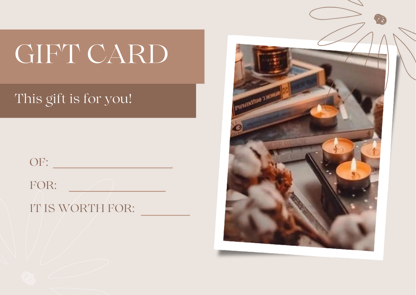 Aura de Franchon Gift Card