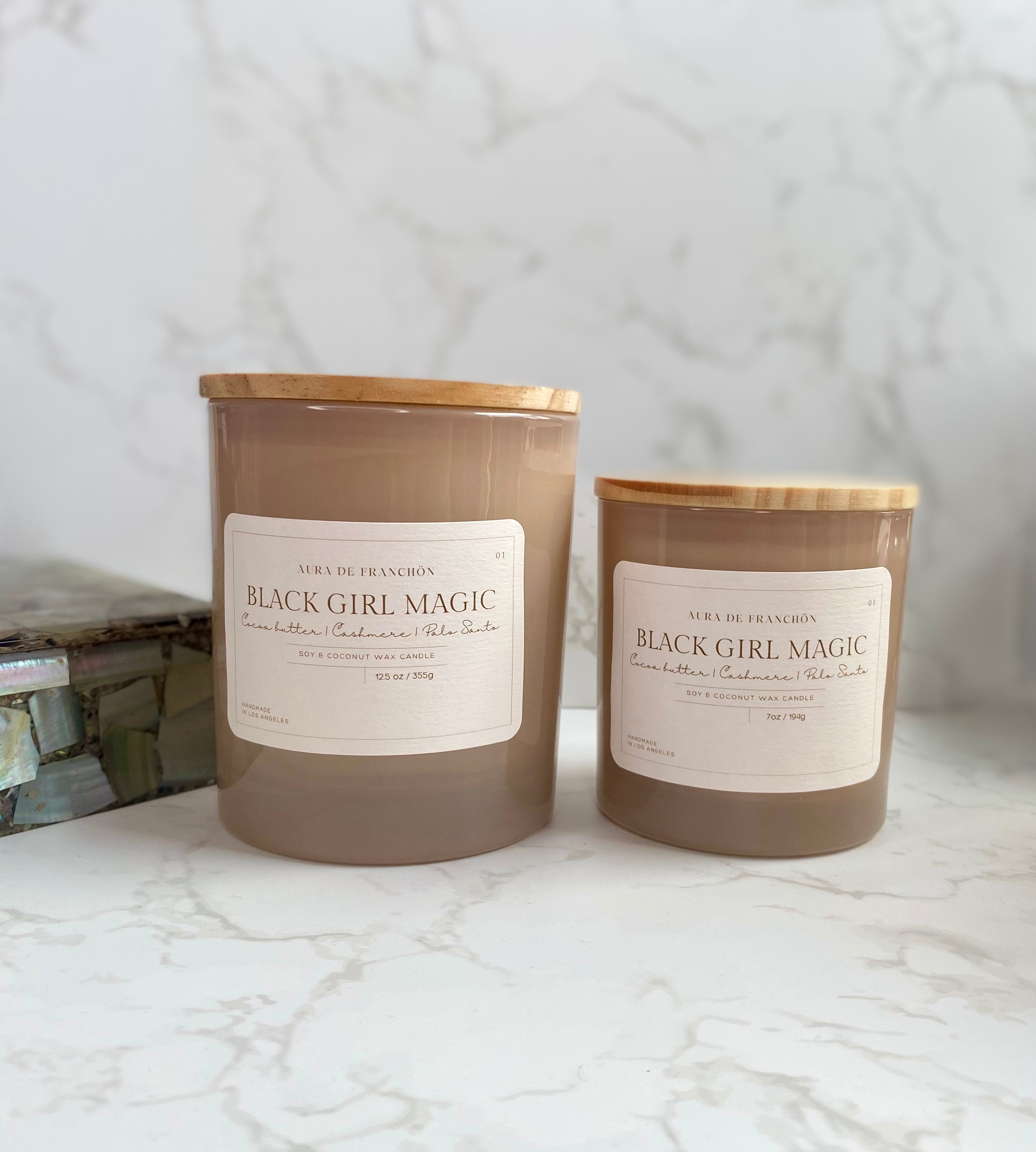 Black Girl Magic Candle Aura de Franchon