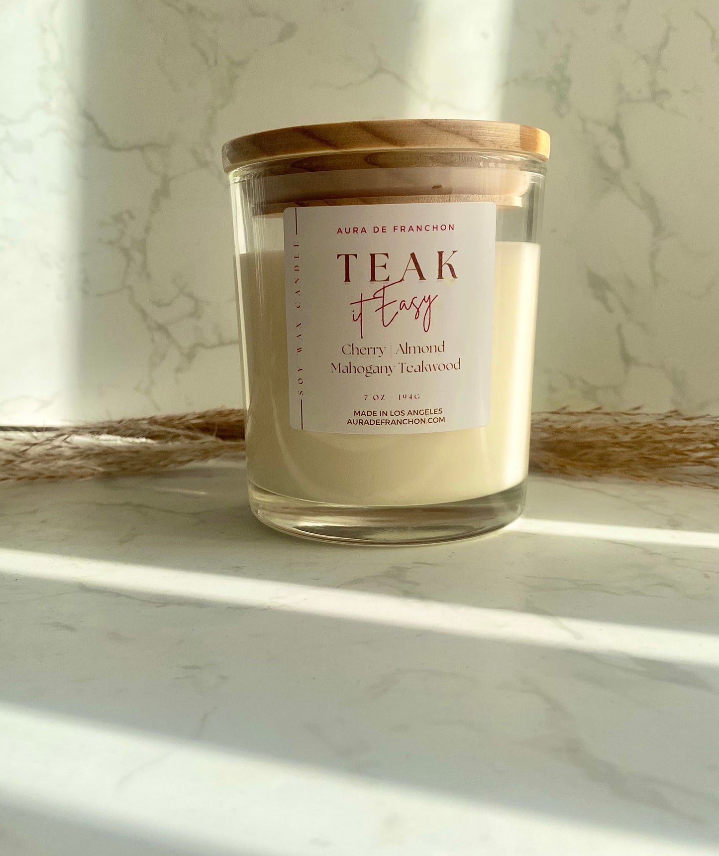 Teak it Easy Candle