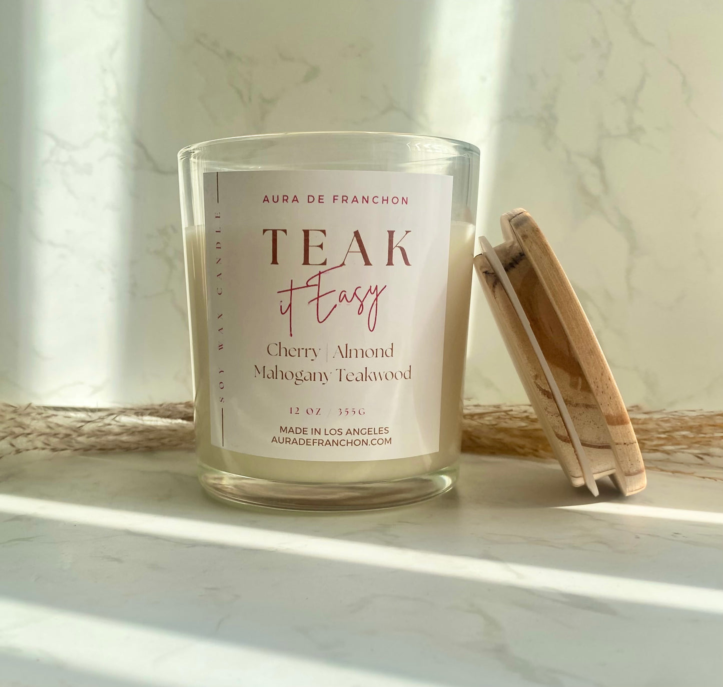 Teak it Easy Candle