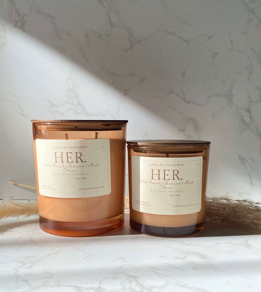 Her. Candle