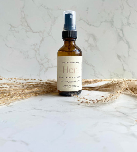 Her. Room + Body Spray